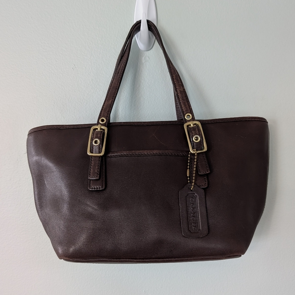 Coach Legacy Mini Market Leather Tote Bag